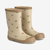 Wheat Footwear Muddy Rubber Boot Print Rubber Boots 3058 gravel bumblebee