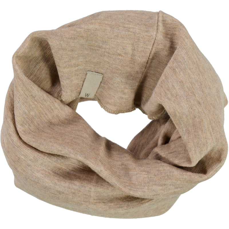 Wheat Wool Neckwarmer Wool Acc 3204 khaki melange