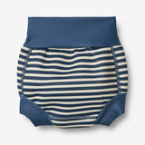 Wheat Main Neoprene Swim Pants Anker Shorts 1048 blue stripe