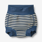 Wheat Main Neoprene Swim Pants Anker Shorts 1048 blue stripe