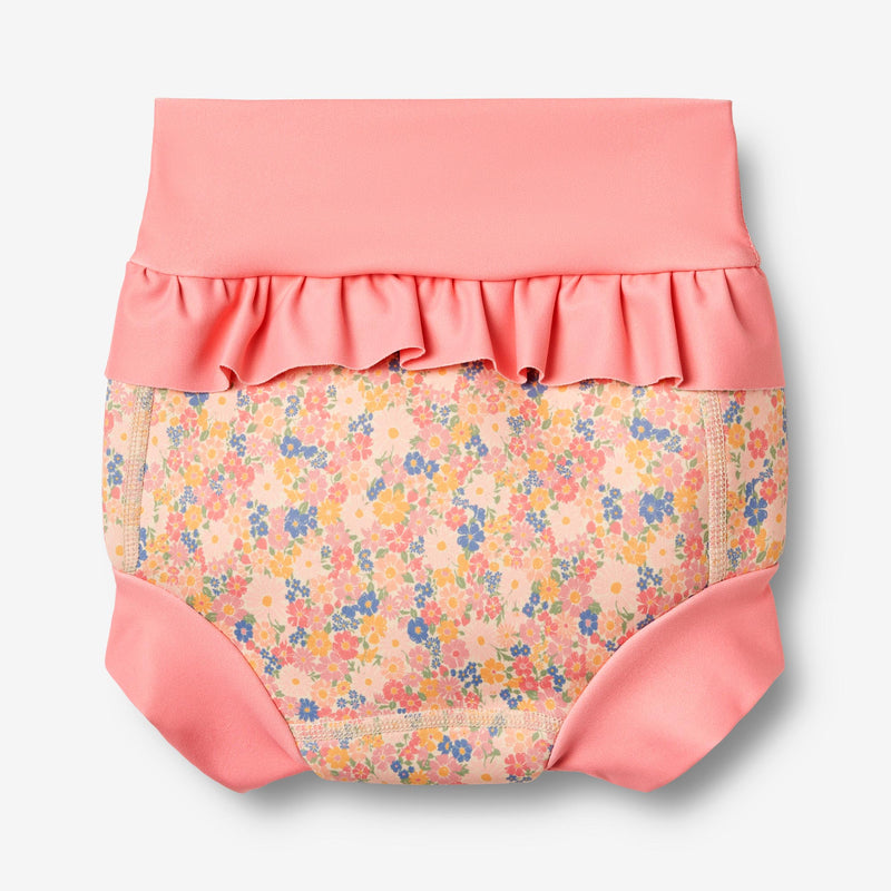 Wheat Main Neoprene Swim Pants Rita Swimwear 9045 multi flowers