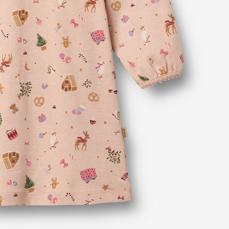 Wheat Main Nightgown Elinor Home 9589 rose dust holiday