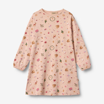 Wheat Main Nightgown Elinor Home 9589 rose dust holiday