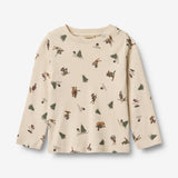 Wheat Main Nightwear Milan Home 9587 offwhite winterland