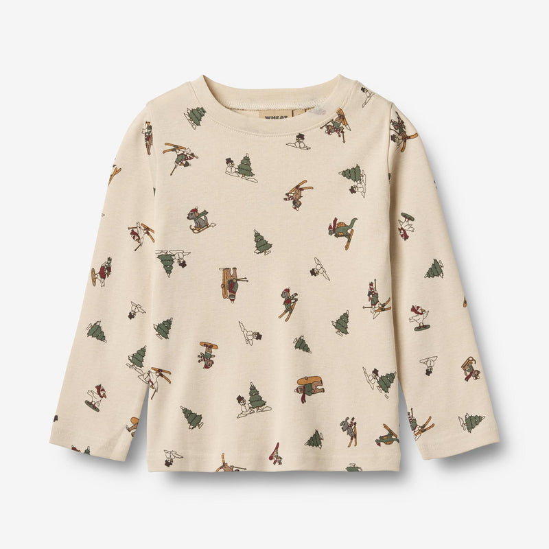 Wheat Main Nightwear Milan Home 9587 offwhite winterland