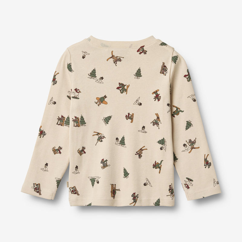 Wheat Main Nightwear Milan Home 9587 offwhite winterland