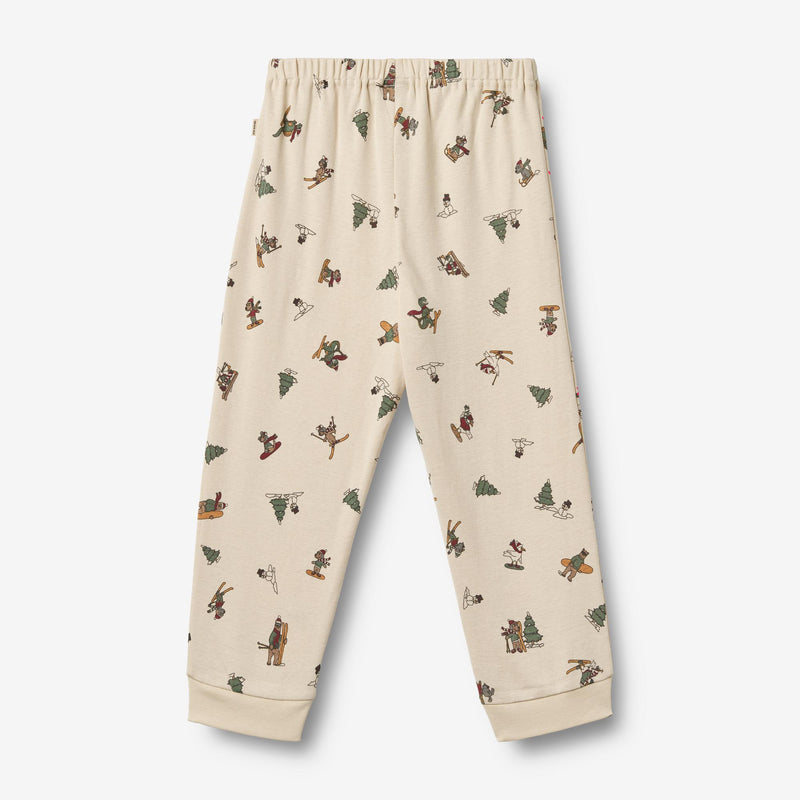 Wheat Main Nightwear Milan Home 9587 offwhite winterland