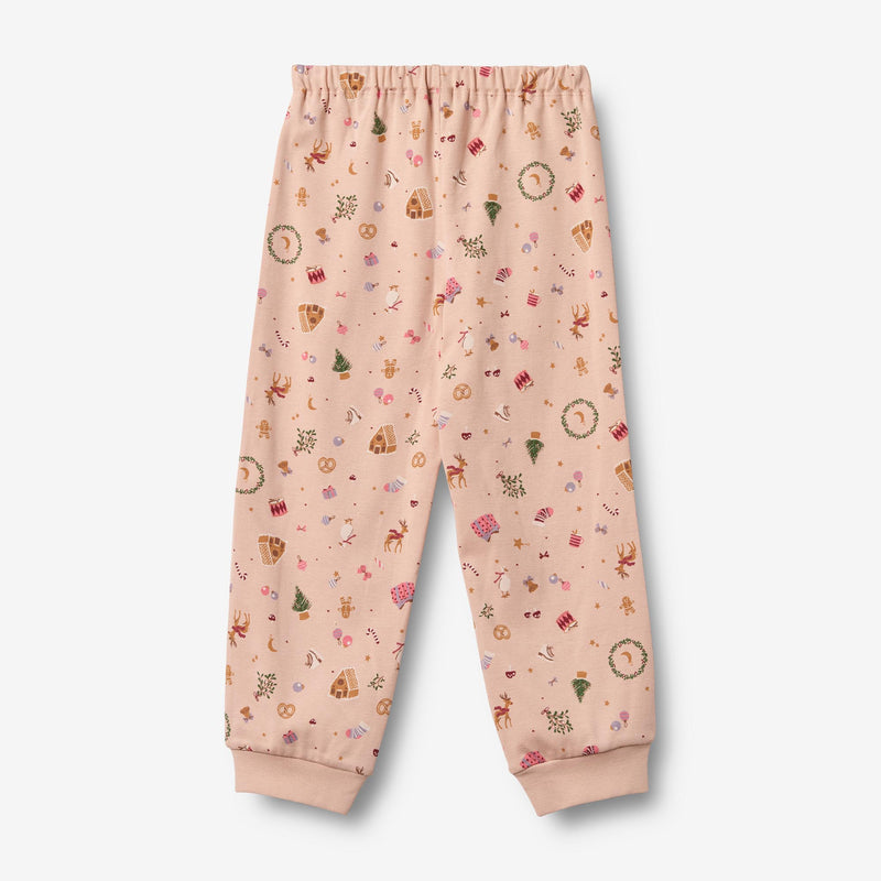 Wheat Main Nightwear Picoting Mila Home 9589 rose dust holiday