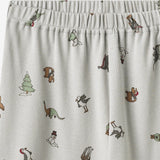 Wheat Main Nightwear cuff Milan Home 9771 winter friends