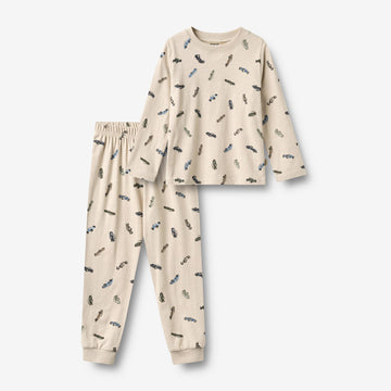 Wheat Main Nightwear cuff Milan Set 9214 cars