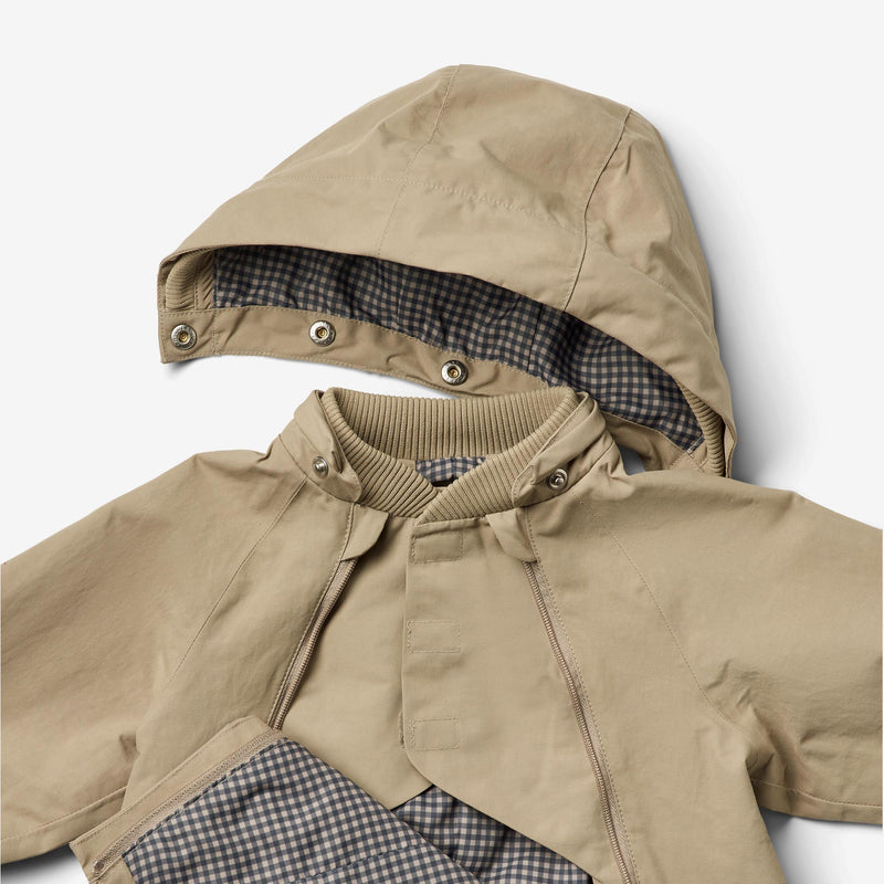Wheat Outerwear Outdoor suit Olly Tech Technical suit 3239 beige stone