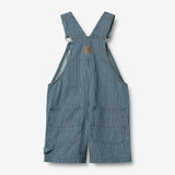 Wheat Main Overalls Shorts Lykke Overall 1185 denim stripe