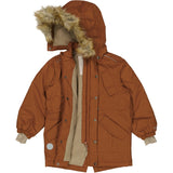 Wheat Outerwear Parka Vian Tech Jackets 3024 cinnamon