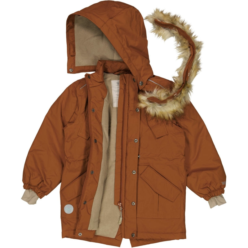 Wheat Outerwear Parka Vian Tech Jackets 3024 cinnamon