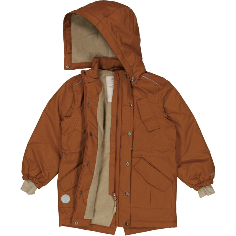 Wheat Outerwear Parka Vian Tech Jackets 3024 cinnamon