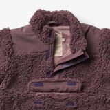 Wheat Outerwear Pile Anorak Ruko Pile 1209 winter purple