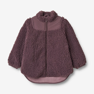 Wheat Outerwear Pile Jacket Vema Pile 1209 winter purple