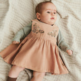 Wheat Main Pinafore Mirna Dress 2487 rose powder