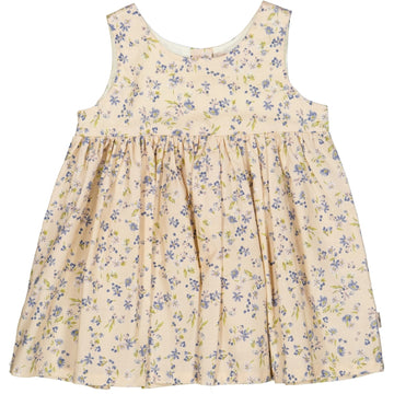 Wheat Main Pinafore Wrinkles Dresses 9048 alabaster flowers