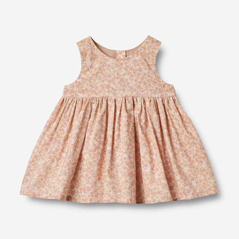 Wheat Main Pinafore Wrinkles Sienna Dress 1358 lilac flowers