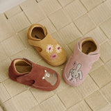 Wheat Footwear Pixi Indoor Shoe | Baby Indoor Shoes 9002 cognac