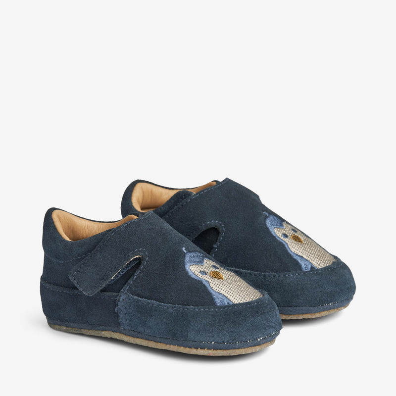 Wheat Footwear Pixi Indoor Shoe Indoor Shoes 1432 navy