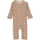 Wheat Wool Plain Wool Jumpsuit Jumpsuits 3208 khaki wild life