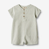 Wheat Main Playsuit Niller Suit 4109 aquablue stripe