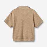 Wheat Main Polo T-shirt Marlo T-Shirt 9608 sand stone