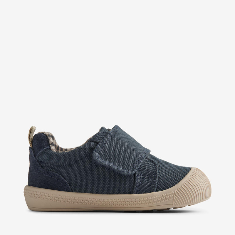 Wheat Footwear Prewalker Kei Prewalkers 1432 navy