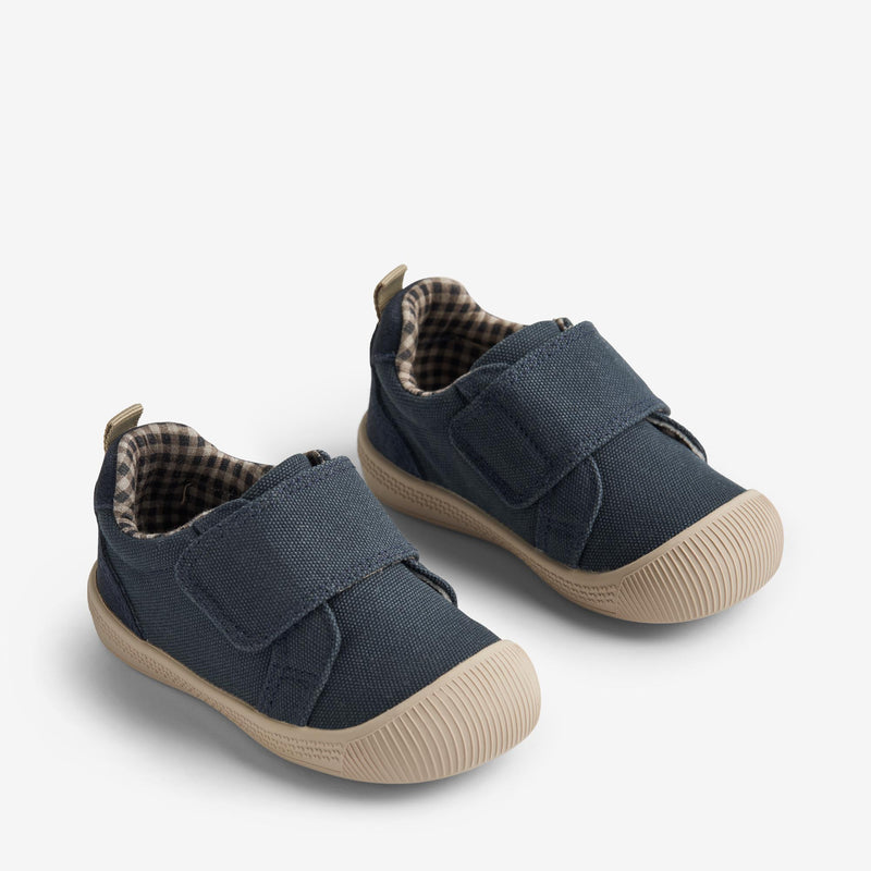 Wheat Footwear Prewalker Kei Prewalkers 1432 navy