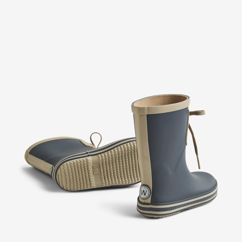 Puddle Rubber Boot Solid - ink – Wheat.eu