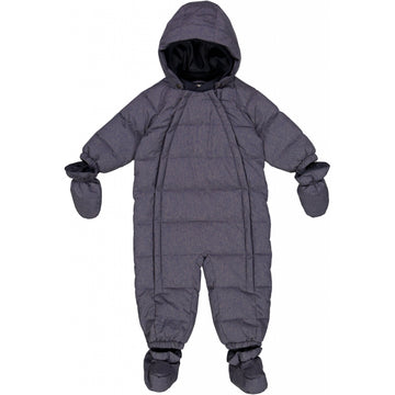 Wheat Outerwear Puffer Baby Suit Snowsuit 1118 dark blue melange