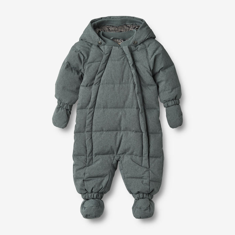 Wheat Outerwear Puffer Baby Suit Edem Snowsuit 1146 ink melange