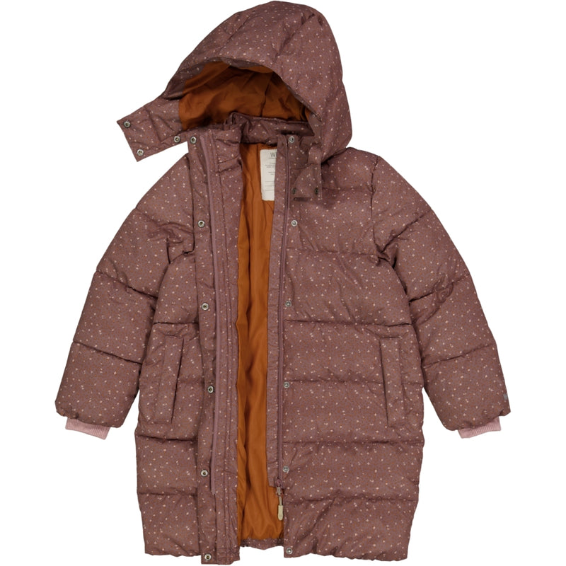 Wheat Outerwear Puffer Coat Yrsa Jackets 2449 powder plum dots