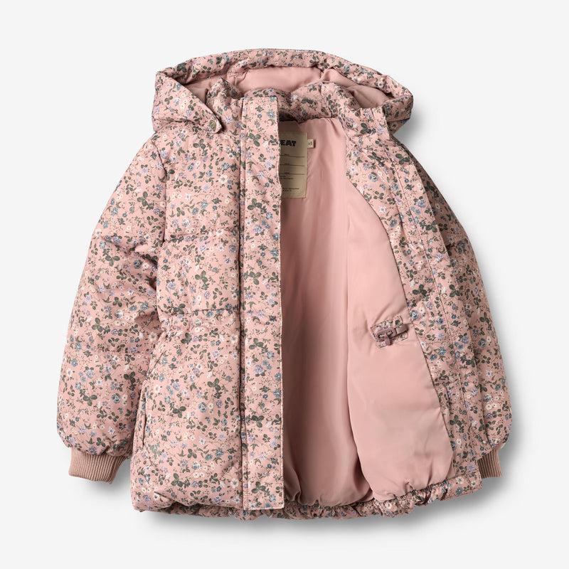Wheat Outerwear Puffer Jacket Eli Jacket 9536 rose powder flowers