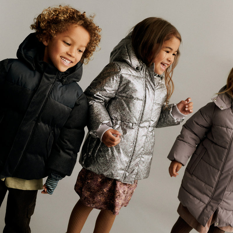 Wheat Outerwear Puffer Jacket Eli Jacket 9538 silver flower meadow