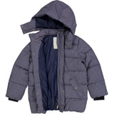 Wheat Outerwear Puffer Jacket Gael Jackets 1118 dark blue melange