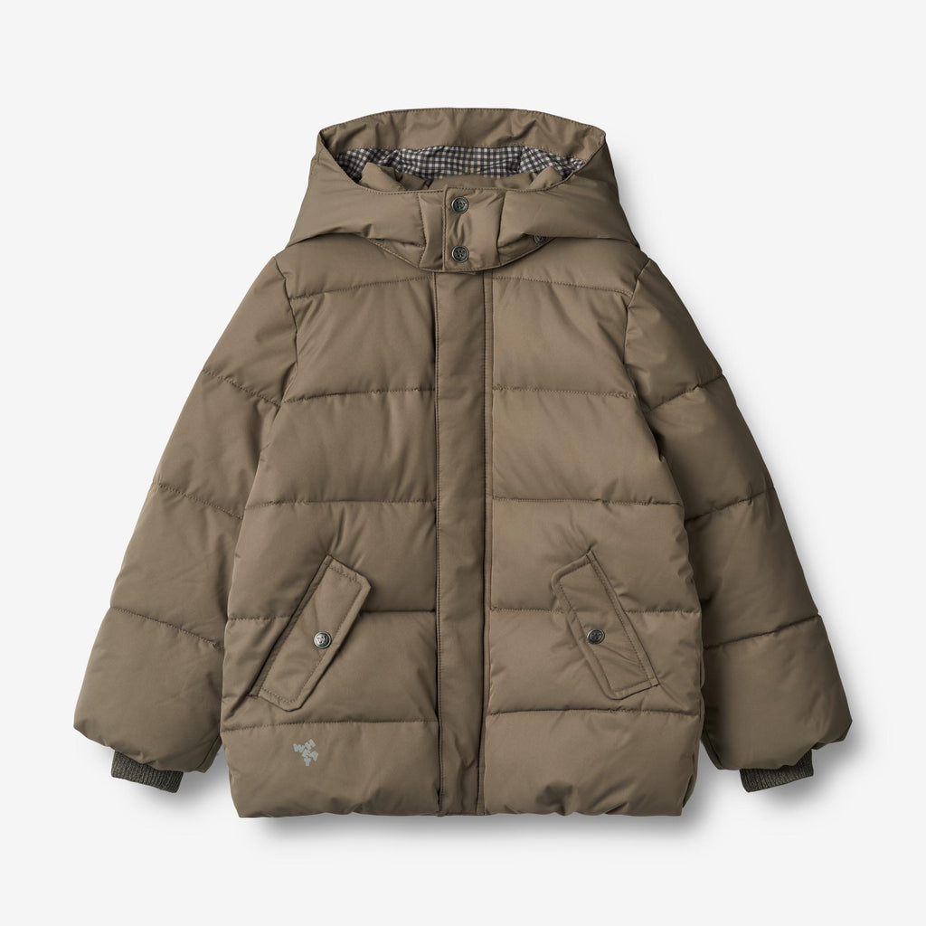 Puffer Jacket Gael dry wood Wheat.eu