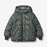 Wheat Outerwear Puffer Jacket Karla Jacket 9533 forest lake checked flowers