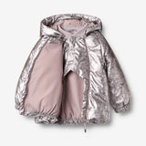 Wheat Outerwear Puffer jacket Morgen Jacket 9538 silver flower meadow