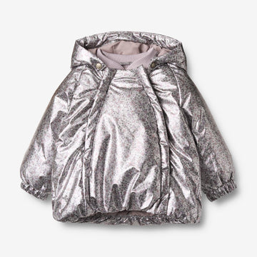 Wheat Outerwear Puffer jacket Morgen Jacket 9538 silver flower meadow