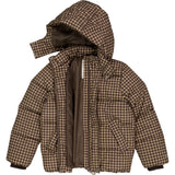 Wheat Outerwear Puffer Jacket River Jackets 3001 brown check