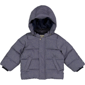 Wheat Outerwear Puffer Jacket River Jackets 1118 dark blue melange