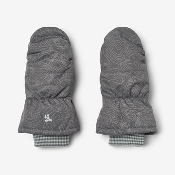 Wheat Outerwear Puffer Mittens Jazz Accessory 9872 dark reflective map