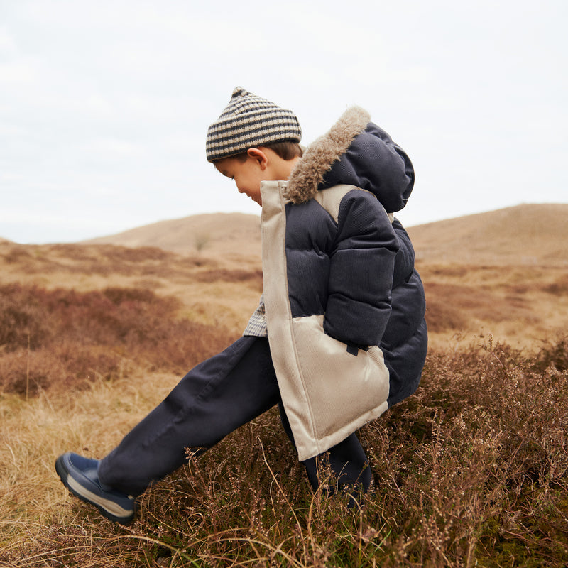 Wheat Outerwear Puffer Parka Jasper Jacket 1432 navy
