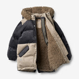 Wheat Outerwear Puffer Parka Jasper Jacket 1432 navy