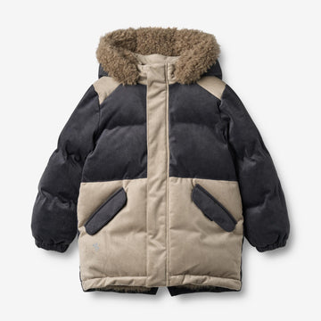 Wheat Outerwear Puffer Parka Jasper Jacket 1432 navy