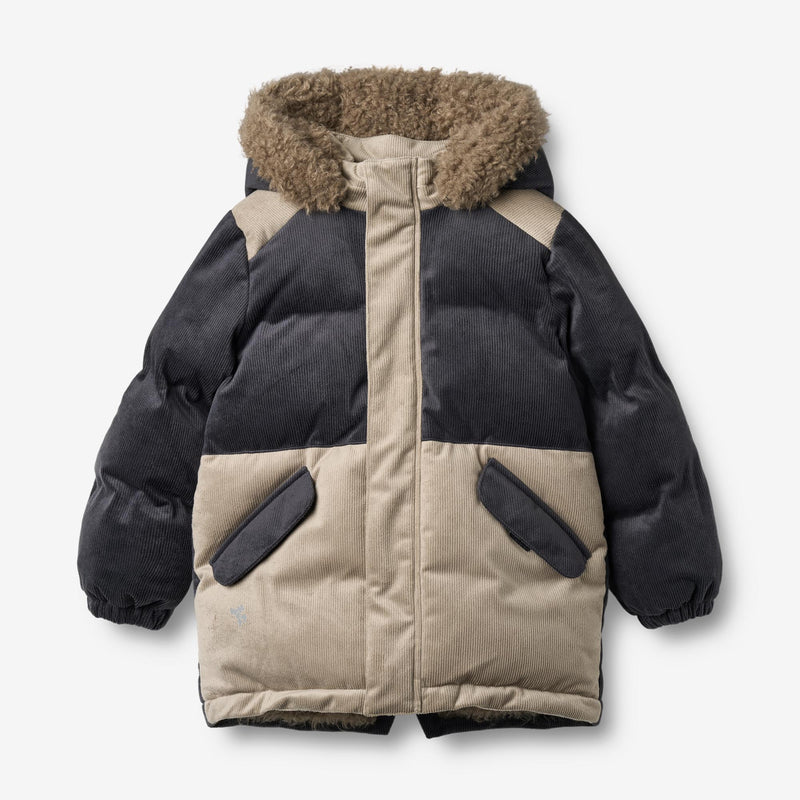 Wheat Outerwear Puffer Parka Jasper Jacket 1432 navy