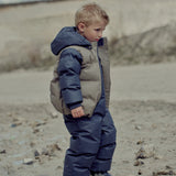 Wheat Outerwear Puffer Track Pants Baakk Trousers 1292 greyblue